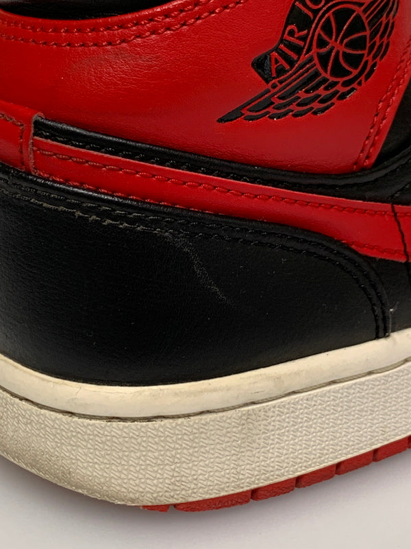【現状渡し品】【メンズ】 NIKE ナイキ AIR JORDAN 1 MID DQ8426-060 エア ジョーダン 1 ミッド スニーカー 靴 160-260609-yn-40-min サイズ：27.0cm US9 カラー：BLACK/FIRE RED-WHITE 万代Net店
