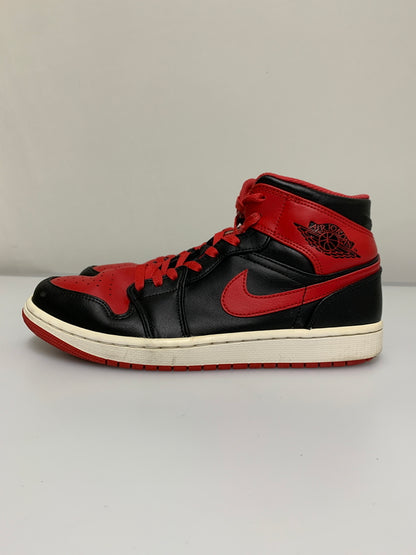 【現状渡し品】【メンズ】 NIKE ナイキ AIR JORDAN 1 MID DQ8426-060 エア ジョーダン 1 ミッド スニーカー 靴 160-260609-yn-40-min サイズ：27.0cm US9 カラー：BLACK/FIRE RED-WHITE 万代Net店