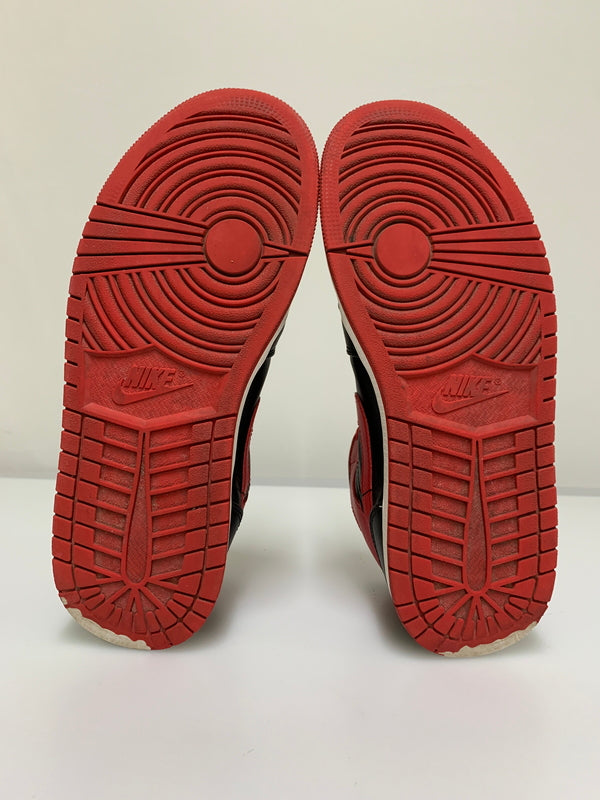 【現状渡し品】【メンズ】 NIKE ナイキ AIR JORDAN 1 MID DQ8426-060 エア ジョーダン 1 ミッド スニーカー 靴 160-260609-yn-40-min サイズ：27.0cm US9 カラー：BLACK/FIRE RED-WHITE 万代Net店