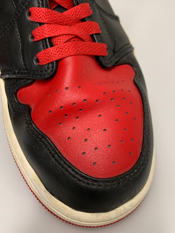 【現状渡し品】【メンズ】 NIKE ナイキ AIR JORDAN 1 MID DQ8426-060 エア ジョーダン 1 ミッド スニーカー 靴 160-260609-yn-40-min サイズ：27.0cm US9 カラー：BLACK/FIRE RED-WHITE 万代Net店
