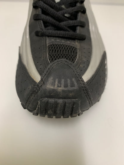 【中古品】【メンズ】 NIKE ナイキ SHOX R4 HQ1988-004 ショックス スニーカー 靴 160-260609-yn-42-min サイズ：27.5cm US9.5 カラー：METALLIC SILVER/METALLIC SILVER-BLACK 万代Net店