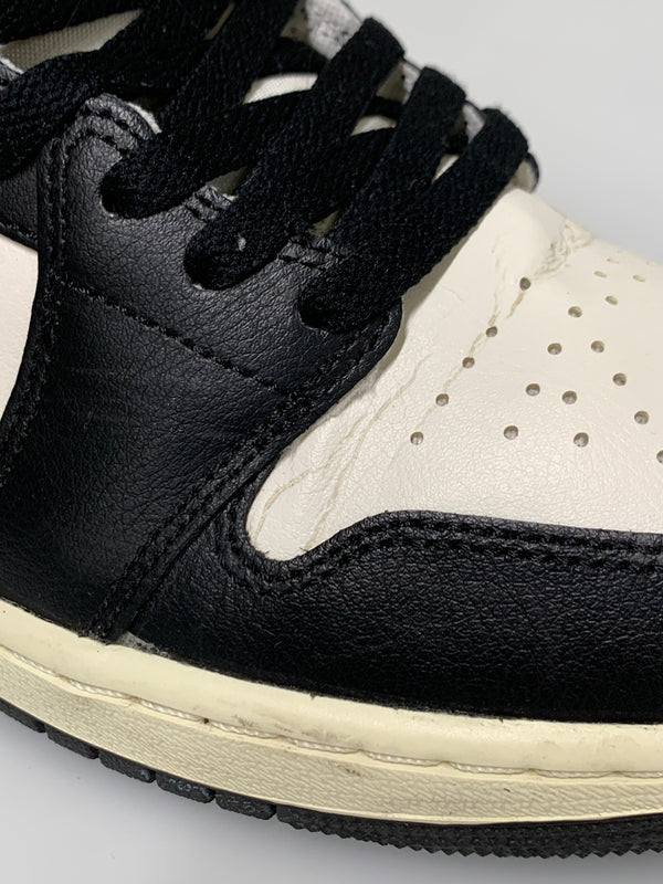 【中古品】【メンズ】 NIKE ナイキ WMNS AIR JORDAN 1 BQ6472-061 ウィメンズ エア ジョーダン 1 ミッド スニーカー 靴 160-260609-yn-41-min サイズ：27.5cm US10.5 カラー：BLACK/GYM RED-SAIL 万代Net店