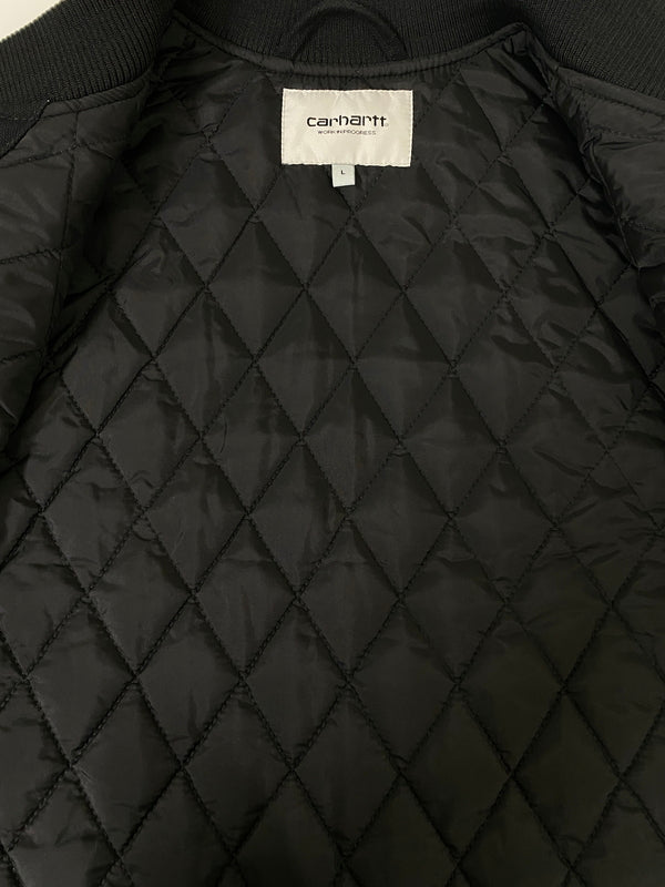 【中古品】【メンズ】 CARHARTT WIP カーハートダブリューアイピー CLASSIC VEST クラシックベスト トップス 142-260609-yn-20-min サイズ：L カラー：ブラック 万代Net店
