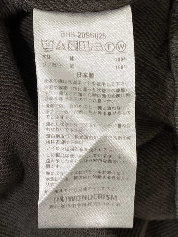【中古品】【メンズ】 BLURHMS ブラームス HIGH GAUGE SWEAT DRAWSTRING BIG TEE BHS-20SS025 ハイゲージスウェット ドローストリング ビッグ Tシャツ 半袖Tシャツ トップス 140-260609-yn-26-min サイズ：3 カラー：ブラウン系 万代Net店
