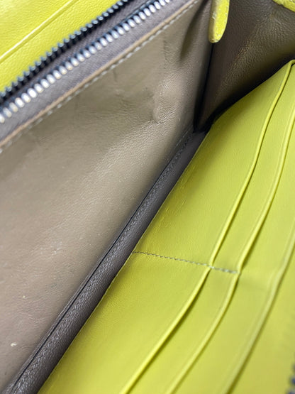 【現状渡し品】【メンズ/レディース】 BOTTEGA VENETA ボッテガ ヴェネタ ラウンドファスナー 長財布 181-260713-KS-10-min カラー：イエロー系 万代Net店