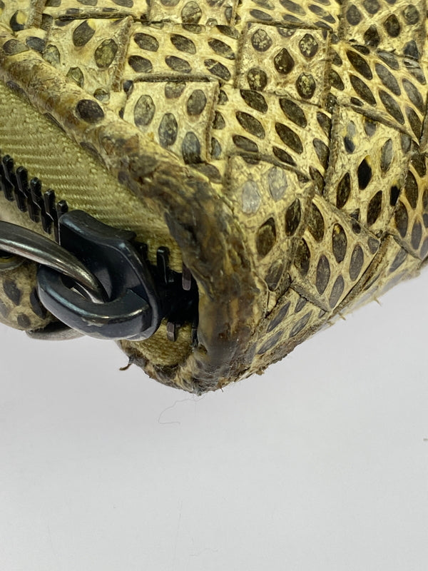 【現状渡し品】【メンズ/レディース】 BOTTEGA VENETA ボッテガ ヴェネタ ラウンドファスナー 長財布 181-260713-KS-10-min カラー：イエロー系 万代Net店