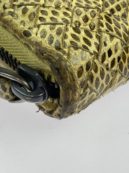【現状渡し品】【メンズ/レディース】 BOTTEGA VENETA ボッテガ ヴェネタ ラウンドファスナー 長財布 181-260713-KS-10-min カラー：イエロー系 万代Net店