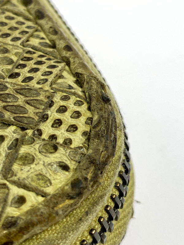 【現状渡し品】【メンズ/レディース】 BOTTEGA VENETA ボッテガ ヴェネタ ラウンドファスナー 長財布 181-260713-KS-10-min カラー：イエロー系 万代Net店