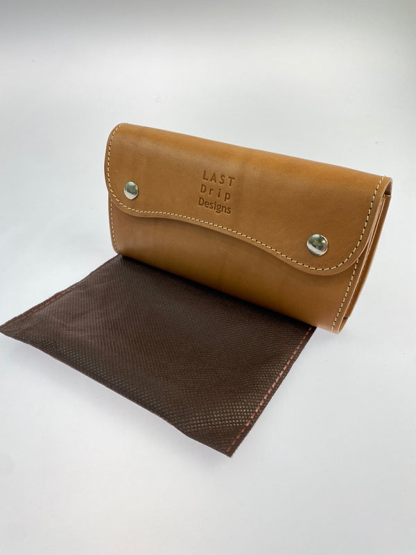 【中古品】【メンズ】 LAST DRIP DESIGNS ラストドリップデザインズ LONG WALLET ロングウォレット 長財布 201-260617-yn-02-min カラー：ベージュブラウン 万代Net店