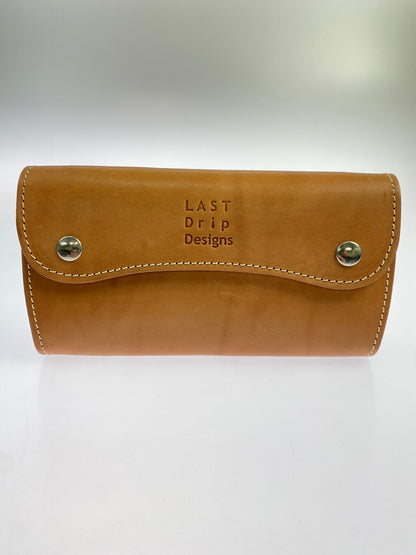 【中古品】【メンズ】 LAST DRIP DESIGNS ラストドリップデザインズ LONG WALLET ロングウォレット 長財布 201-260617-yn-02-min カラー：ベージュブラウン 万代Net店