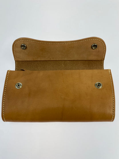 【中古品】【メンズ】 LAST DRIP DESIGNS ラストドリップデザインズ LONG WALLET ロングウォレット 長財布 201-260617-yn-02-min カラー：ベージュブラウン 万代Net店