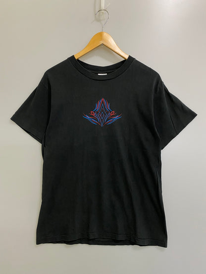 【中古品】【メンズ】 UNKNOWN USED 90's PINSTRIPE SKULL TEE ユーズド 90年代 ショートスリーブTシャツ 半袖Tシャツ トップス 146-260609-yn-30-min サイズ：M カラー：ブラック 万代Net店