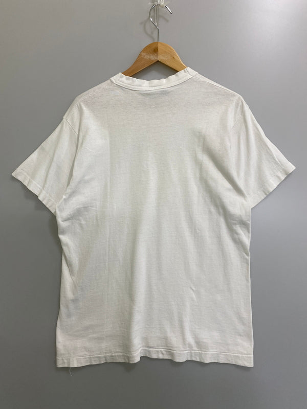 【現状渡し品】【メンズ】 CGD DESIGN シージーディーデザイン 90's FACE YOUR SELF TEE ショートスリーブTシャツ 半袖Tシャツ トップス 146-260609-yn-31-min サイズ：M カラー：ホワイト 万代Net店