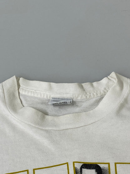 【現状渡し品】【メンズ】 CGD DESIGN シージーディーデザイン 90's FACE YOUR SELF TEE ショートスリーブTシャツ 半袖Tシャツ トップス 146-260609-yn-31-min サイズ：M カラー：ホワイト 万代Net店