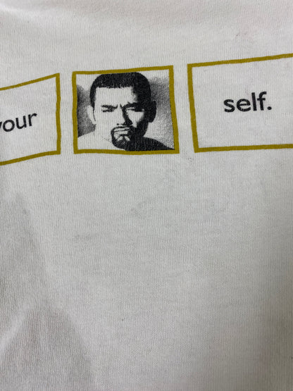 【現状渡し品】【メンズ】 CGD DESIGN シージーディーデザイン 90's FACE YOUR SELF TEE ショートスリーブTシャツ 半袖Tシャツ トップス 146-260609-yn-31-min サイズ：M カラー：ホワイト 万代Net店