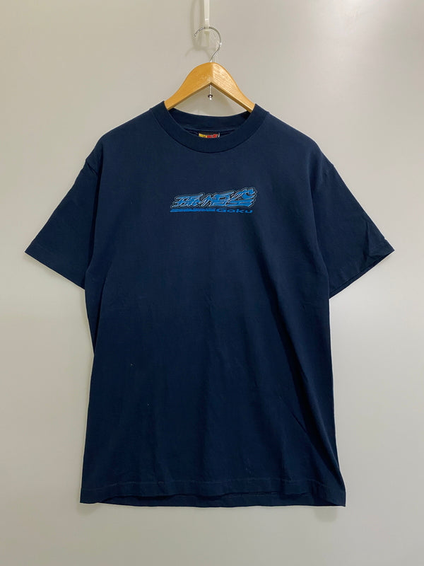 【中古品】【メンズ】 DRAGONBALL Z 00's GOKU TEE ドラゴンボールゼット 2000年代 ショートスリーブTシャツ 半袖Tシャツ トップス 146-260609-yn-08-min サイズ：表記なし 下記参照 カラー：ネイビー 万代Net店