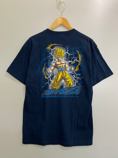 【中古品】【メンズ】 DRAGONBALL Z 00's GOKU TEE ドラゴンボールゼット 2000年代 ショートスリーブTシャツ 半袖Tシャツ トップス 146-260609-yn-08-min サイズ：表記なし 下記参照 カラー：ネイビー 万代Net店