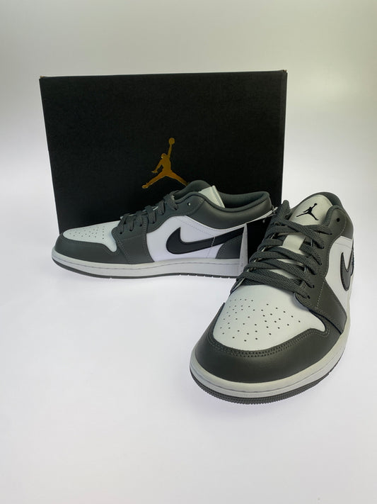 【中古美品】【メンズ】 NIKE ナイキ AIR JORDAN 1 LOW 553558-152 エア ジョーダン 1 ロー スニーカー 靴 160-260611-yn-01-min サイズ：29.0cm US11 カラー：WHITE/BLACK-IRON GREY 万代Net店