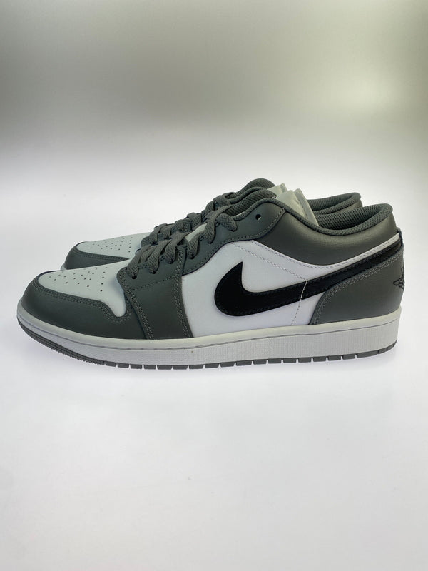 【中古美品】【メンズ】 NIKE ナイキ AIR JORDAN 1 LOW 553558-152 エア ジョーダン 1 ロー スニーカー 靴 160-260611-yn-01-min サイズ：29.0cm US11 カラー：WHITE/BLACK-IRON GREY 万代Net店