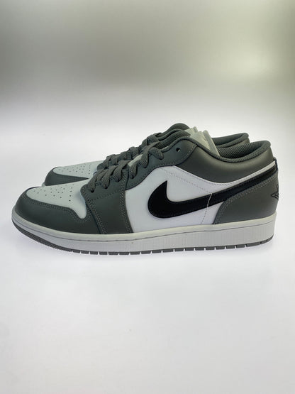 【中古美品】【メンズ】 NIKE ナイキ AIR JORDAN 1 LOW 553558-152 エア ジョーダン 1 ロー スニーカー 靴 160-260611-yn-01-min サイズ：29.0cm US11 カラー：WHITE/BLACK-IRON GREY 万代Net店