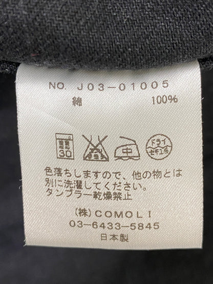 【中古品】【メンズ】 COMOLI コモリ 17SS 3B DENIM JACKET J03-01005 デニムジャケット アウター 140-260609-yn-10-min サイズ：2 カラー：ブラック 万代Net店