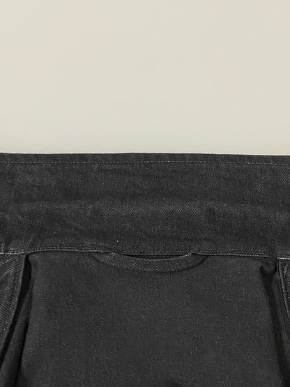 【中古品】【メンズ】 COMOLI コモリ 17SS 3B DENIM JACKET J03-01005 デニムジャケット アウター 140-260609-yn-10-min サイズ：2 カラー：ブラック 万代Net店