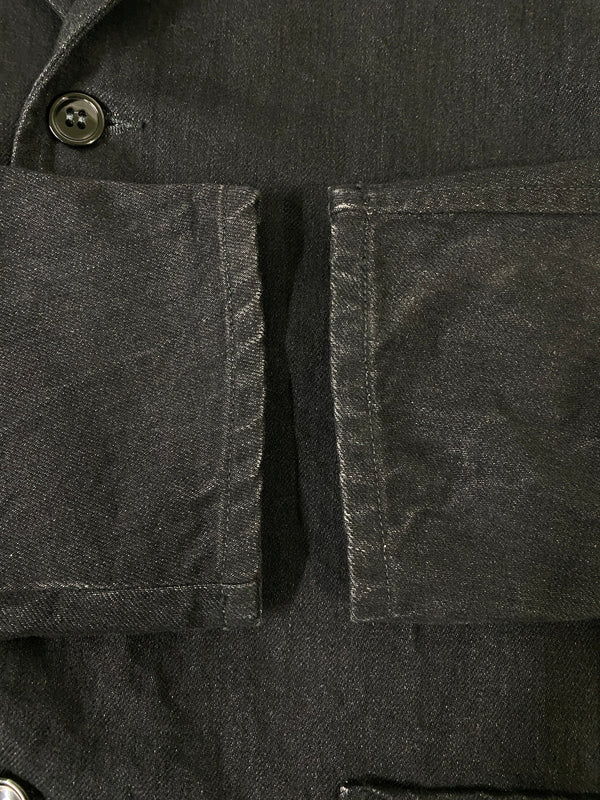 【中古品】【メンズ】 COMOLI コモリ 17SS 3B DENIM JACKET J03-01005 デニムジャケット アウター 140-260609-yn-10-min サイズ：2 カラー：ブラック 万代Net店