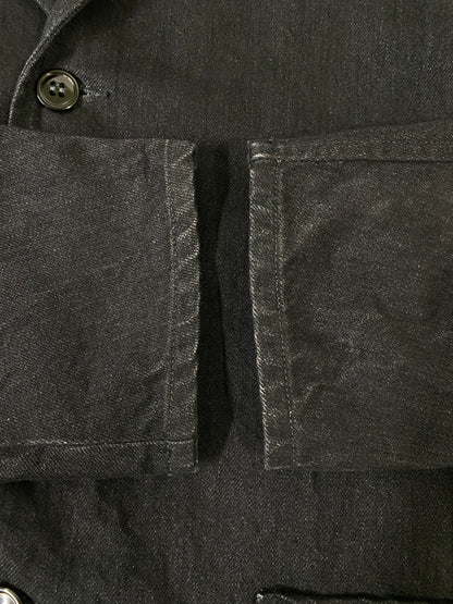 【中古品】【メンズ】 COMOLI コモリ 17SS 3B DENIM JACKET J03-01005 デニムジャケット アウター 140-260609-yn-10-min サイズ：2 カラー：ブラック 万代Net店