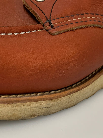 【中古品】【メンズ】 RED WING レッドウィング 6-INCH CLASSIC MOC 8875 6インチ クラシック モック ブーツ 靴 164-260609-yn-39-min サイズ：28.0cm カラー：赤茶 万代Net店