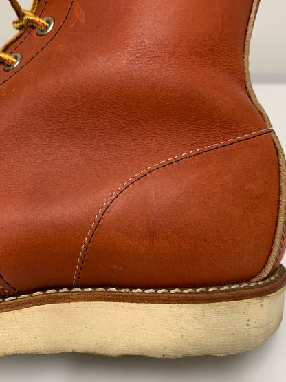 【中古品】【メンズ】 RED WING レッドウィング 6-INCH CLASSIC MOC 8875 6インチ クラシック モック ブーツ 靴 164-260609-yn-39-min サイズ：28.0cm カラー：赤茶 万代Net店