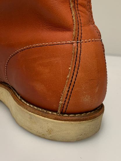 【中古品】【メンズ】 RED WING レッドウィング 6-INCH CLASSIC MOC 8875 6インチ クラシック モック ブーツ 靴 164-260609-yn-39-min サイズ：28.0cm カラー：赤茶 万代Net店