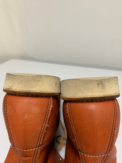 【中古品】【メンズ】 RED WING レッドウィング 6-INCH CLASSIC MOC 8875 6インチ クラシック モック ブーツ 靴 164-260609-yn-39-min サイズ：28.0cm カラー：赤茶 万代Net店