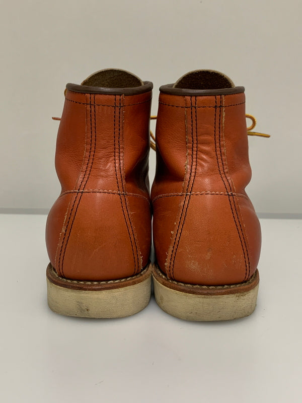 【中古品】【メンズ】 RED WING レッドウィング 6-INCH CLASSIC MOC 8875 6インチ クラシック モック ブーツ 靴 164-260609-yn-39-min サイズ：28.0cm カラー：赤茶 万代Net店
