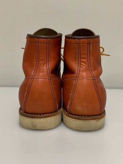 【中古品】【メンズ】 RED WING レッドウィング 6-INCH CLASSIC MOC 8875 6インチ クラシック モック ブーツ 靴 164-260609-yn-39-min サイズ：28.0cm カラー：赤茶 万代Net店