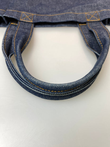 【中古品】【メンズ/レディース】 SAMURAI JEANS サムライ ジーンズ 梅田 デニム トートバッグ デニム生地 鞄 手提げ 188-260615-em-21-min カラー：インディゴブルー 万代Net店