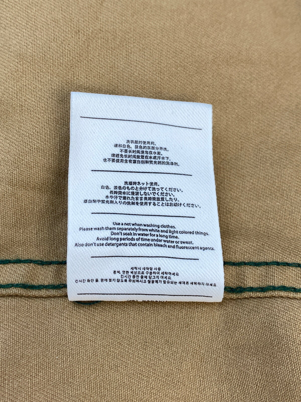 【中古品】【メンズ】 KAHAKU カラク レトロ ストライプ オーバーシャツ メンズ トップス ヘビーウェイト 長袖 145-260612-em-20-min サイズ：3XL カラー：グリーン系 万代Net店