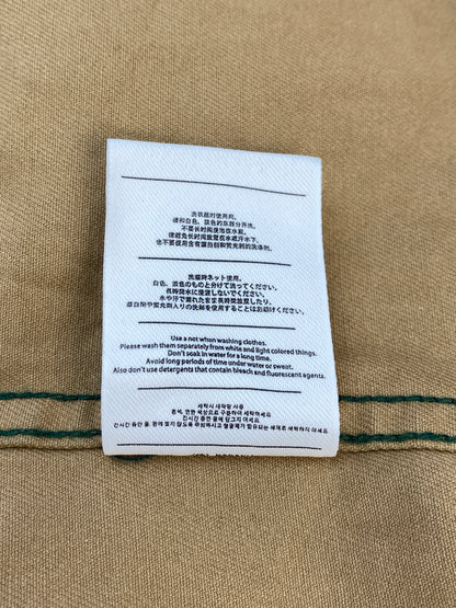 【中古品】【メンズ】 KAHAKU カラク レトロ ストライプ オーバーシャツ メンズ トップス ヘビーウェイト 長袖 145-260612-em-20-min サイズ：3XL カラー：グリーン系 万代Net店