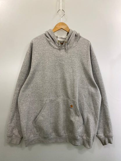 【中古品】【メンズ】 CARHARTT カーハート PULLOVER HOODIE プルオーバーフーディー パーカー トップス 147-260715-yn-06-min サイズ：XL カラー：グレー 万代Net店