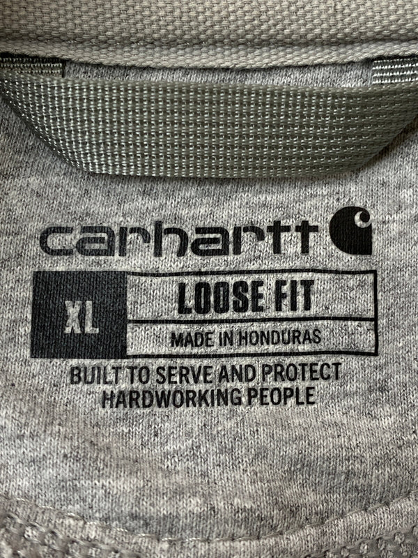【中古品】【メンズ】 CARHARTT カーハート PULLOVER HOODIE プルオーバーフーディー パーカー トップス 147-260715-yn-06-min サイズ：XL カラー：グレー 万代Net店