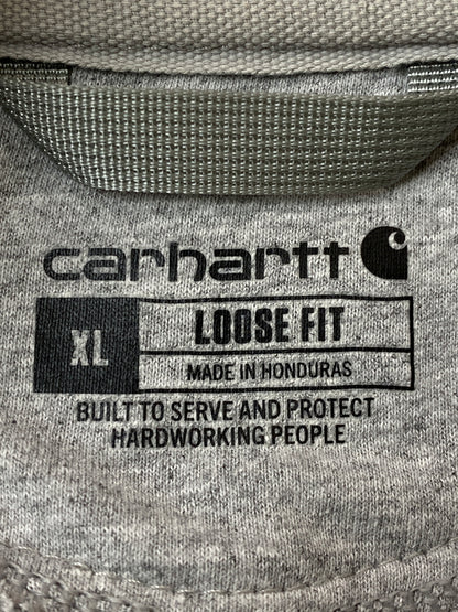 【中古品】【メンズ】 CARHARTT カーハート PULLOVER HOODIE プルオーバーフーディー パーカー トップス 147-260715-yn-06-min サイズ：XL カラー：グレー 万代Net店