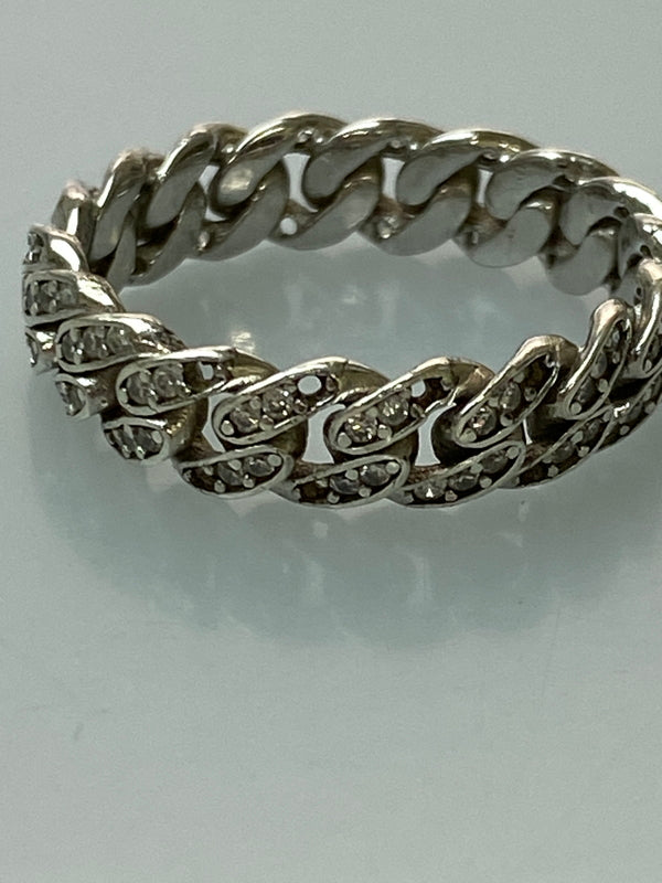 【中古品】【メンズ/レディース】 AVALANCHE アヴァランチ SV925 RING シルバー リング シルバー925 銀 指輪 193-260615-em-23-min カラー：シルバー 万代Net店