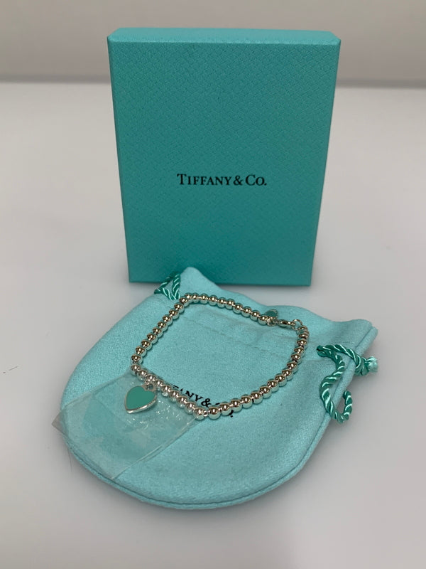 【中古美品】【レディース】 TIFFANY＆CO. ティファニー RETURN TO TIFFANY BRACELET リターントゥブレスレット アクセサリー 182-260608-yn-03-min カラー：シルバー 万代Net店