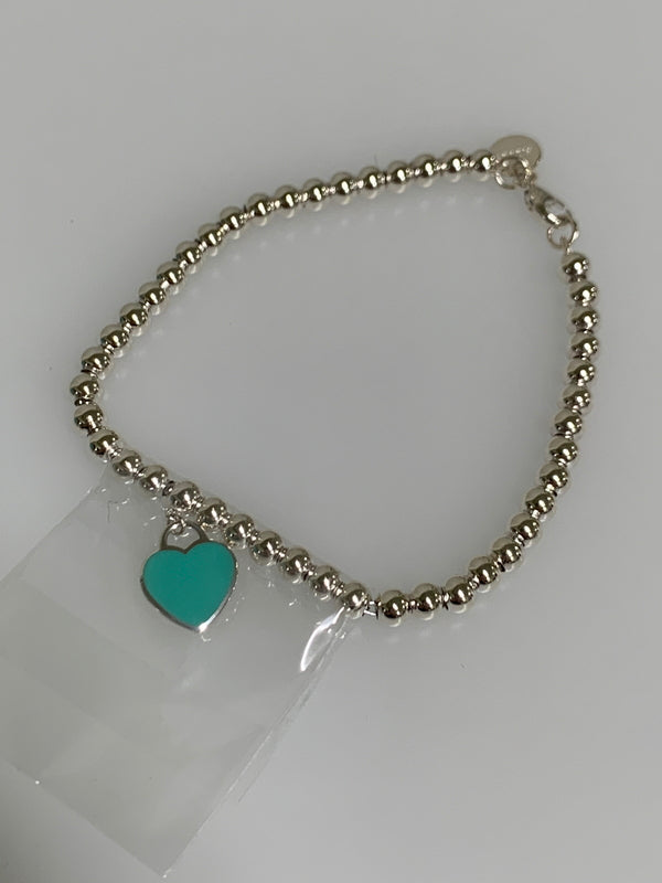 【中古美品】【レディース】 TIFFANY＆CO. ティファニー RETURN TO TIFFANY BRACELET リターントゥブレスレット アクセサリー 182-260608-yn-03-min カラー：シルバー 万代Net店