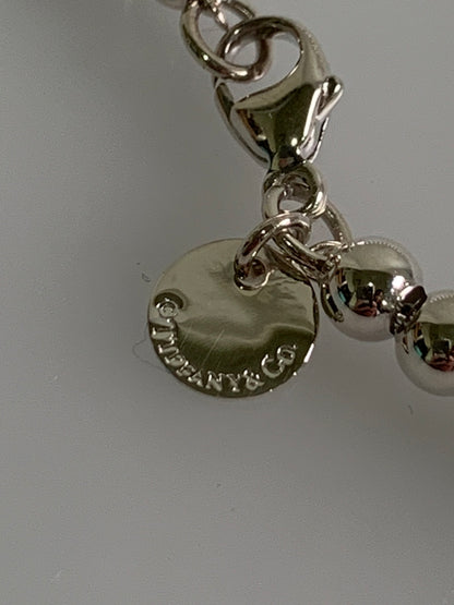 【中古美品】【レディース】 TIFFANY＆CO. ティファニー RETURN TO TIFFANY BRACELET リターントゥブレスレット アクセサリー 182-260608-yn-03-min カラー：シルバー 万代Net店