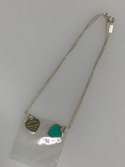 【中古美品】【レディース】 TIFFANY＆CO. ティファニー RETURN TO TIFFANY リターントゥダブルハートネックレス アクセサリー 182-260608-yn-04-min カラー：シルバー 万代Net店