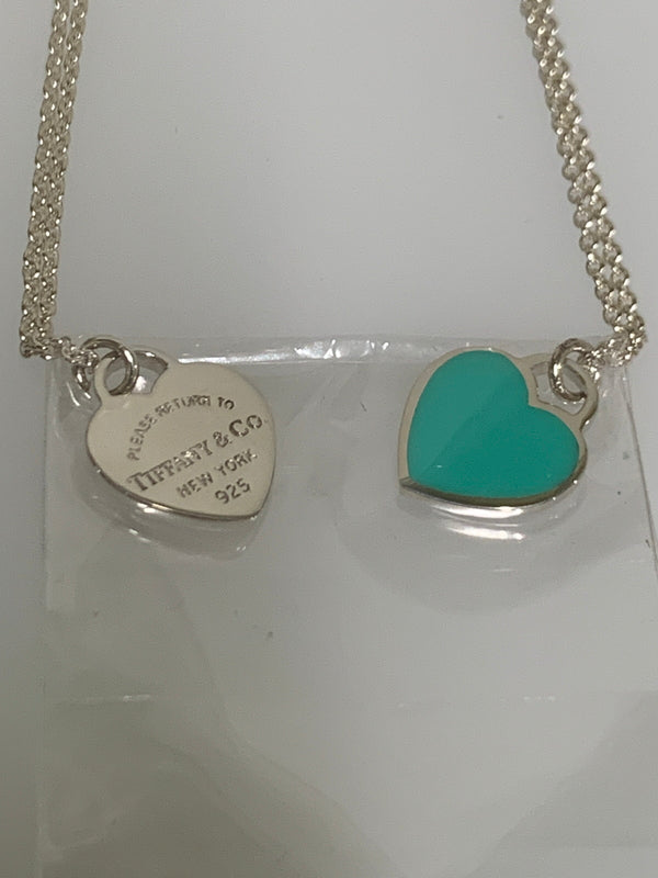 【中古美品】【レディース】 TIFFANY＆CO. ティファニー RETURN TO TIFFANY リターントゥダブルハートネックレス アクセサリー 182-260608-yn-04-min カラー：シルバー 万代Net店