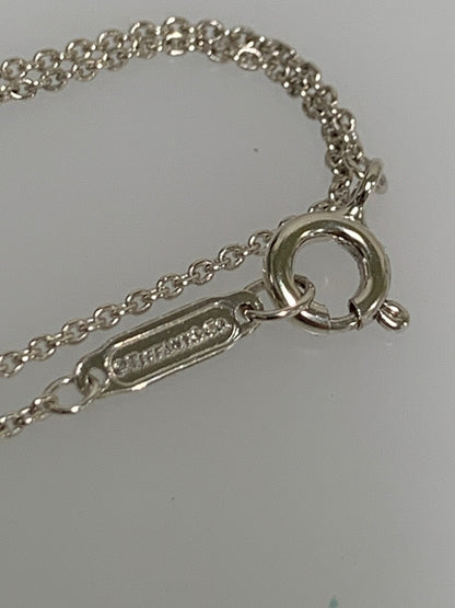 【中古美品】【レディース】 TIFFANY＆CO. ティファニー RETURN TO TIFFANY リターントゥダブルハートネックレス アクセサリー 182-260608-yn-04-min カラー：シルバー 万代Net店