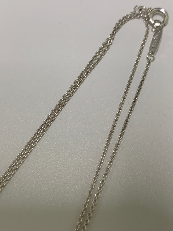 【中古美品】【レディース】 TIFFANY＆CO. ティファニー RETURN TO TIFFANY リターントゥダブルハートネックレス アクセサリー 182-260608-yn-04-min カラー：シルバー 万代Net店