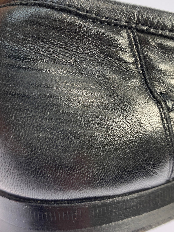 【現状渡し品】【メンズ】 SANTONI サントーニ TASSEL LOAFERS 421098 タッセルローファー 靴 165-260611-yn-08-min サイズ：10 1/2 カラー：ブラック 万代Net店
