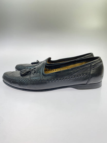 【現状渡し品】【メンズ】 SANTONI サントーニ TASSEL LOAFERS 421098 タッセルローファー 靴 165-260611-yn-08-min サイズ：10 1/2 カラー：ブラック 万代Net店